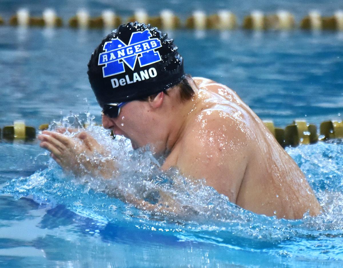 Methuen Rangers at Haverhill Hillies in swimming action.