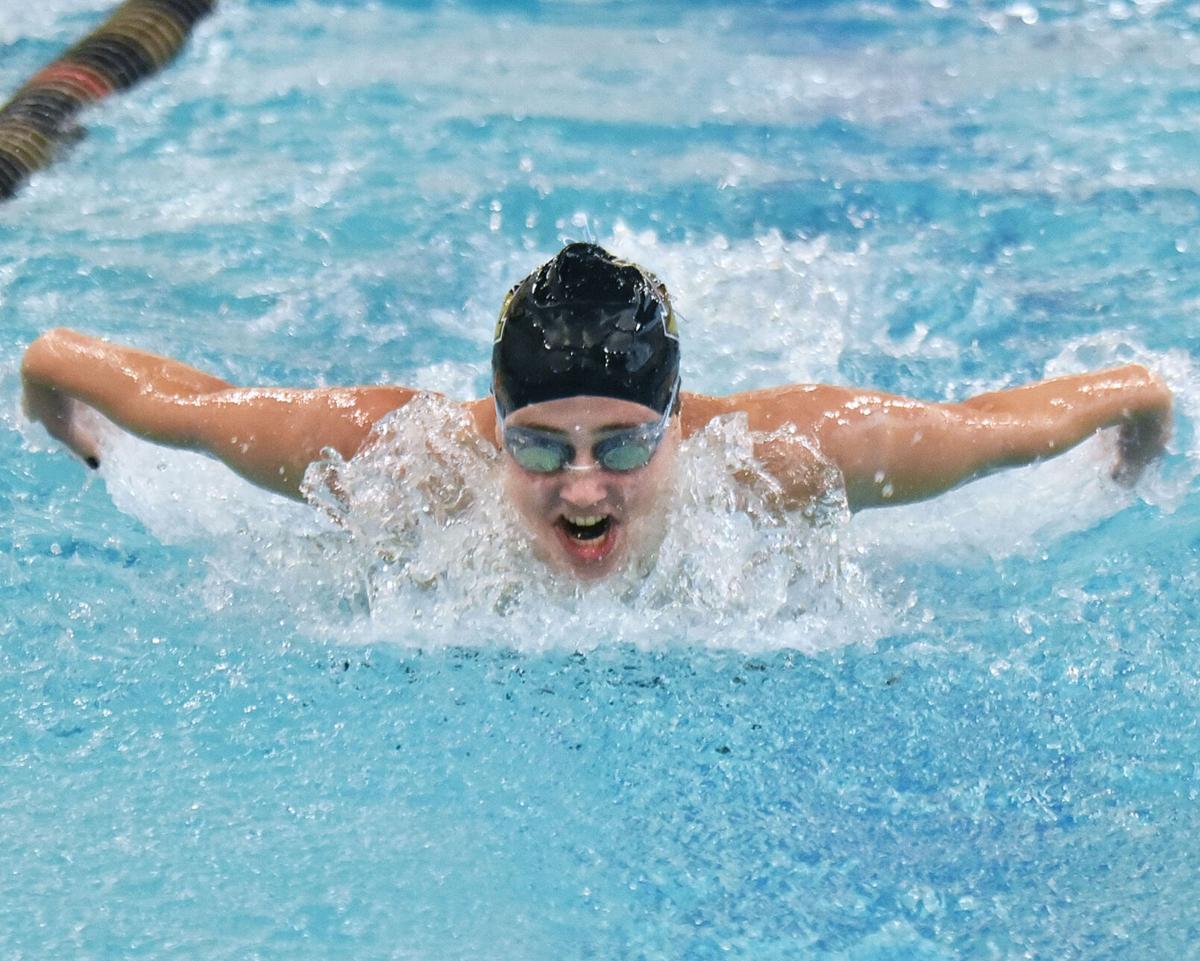 Methuen Rangers at Haverhill Hillies in swimming action.