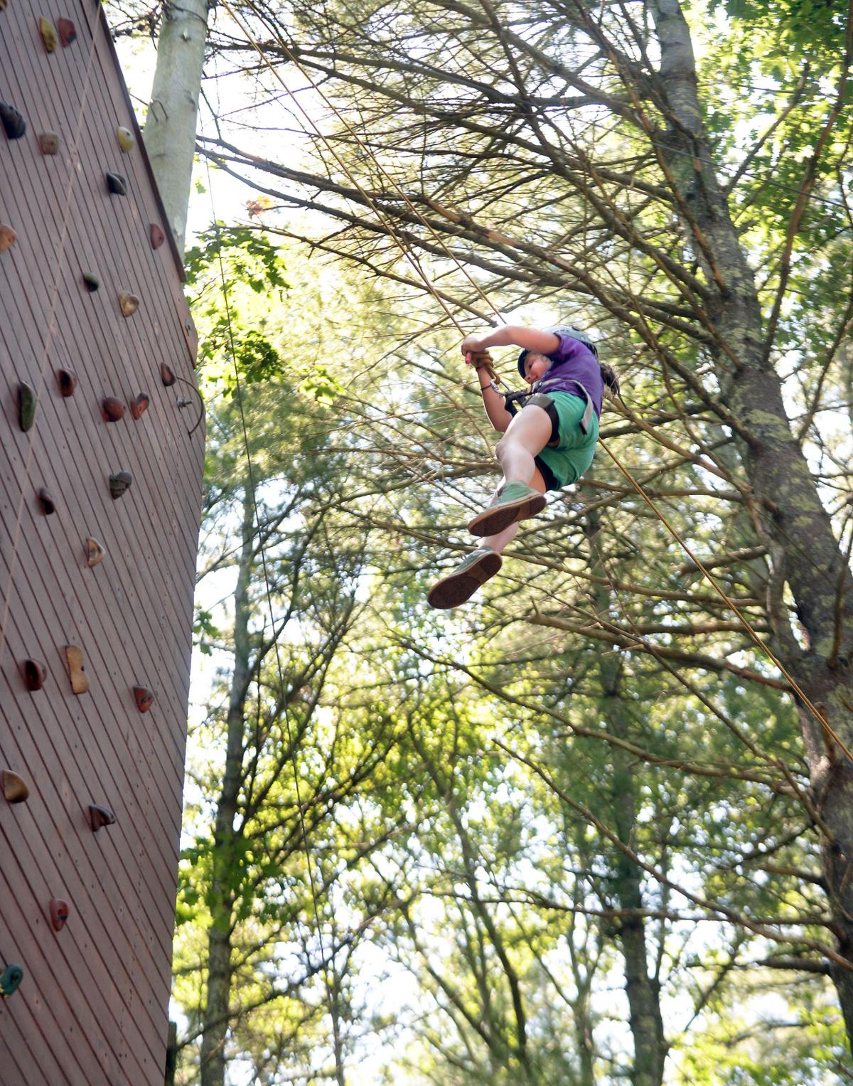 Kids ages 4-16, are enjoying their summer at Haverhill's YMCA Tricklin' Falls camp in East Kingston.