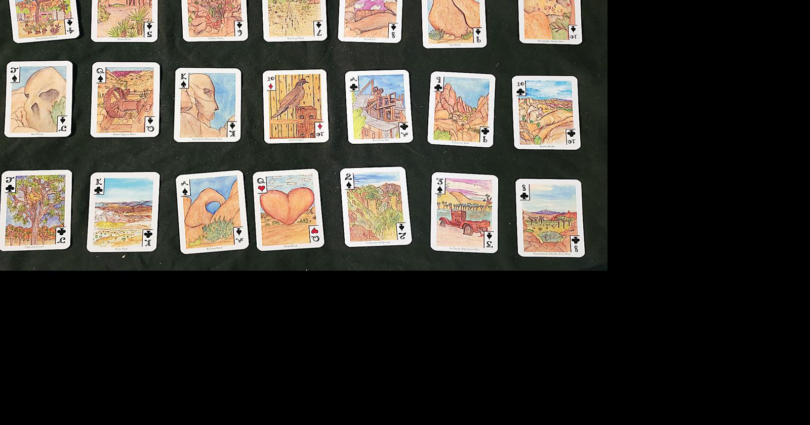 Playing for Keeps; Father and son artists unveil new card deck inspired by Joshua Tree National Park