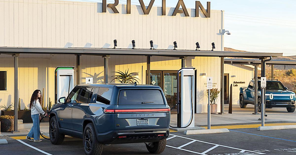 Rivian opens charging station in Joshua Tree | Desert Trail ...
