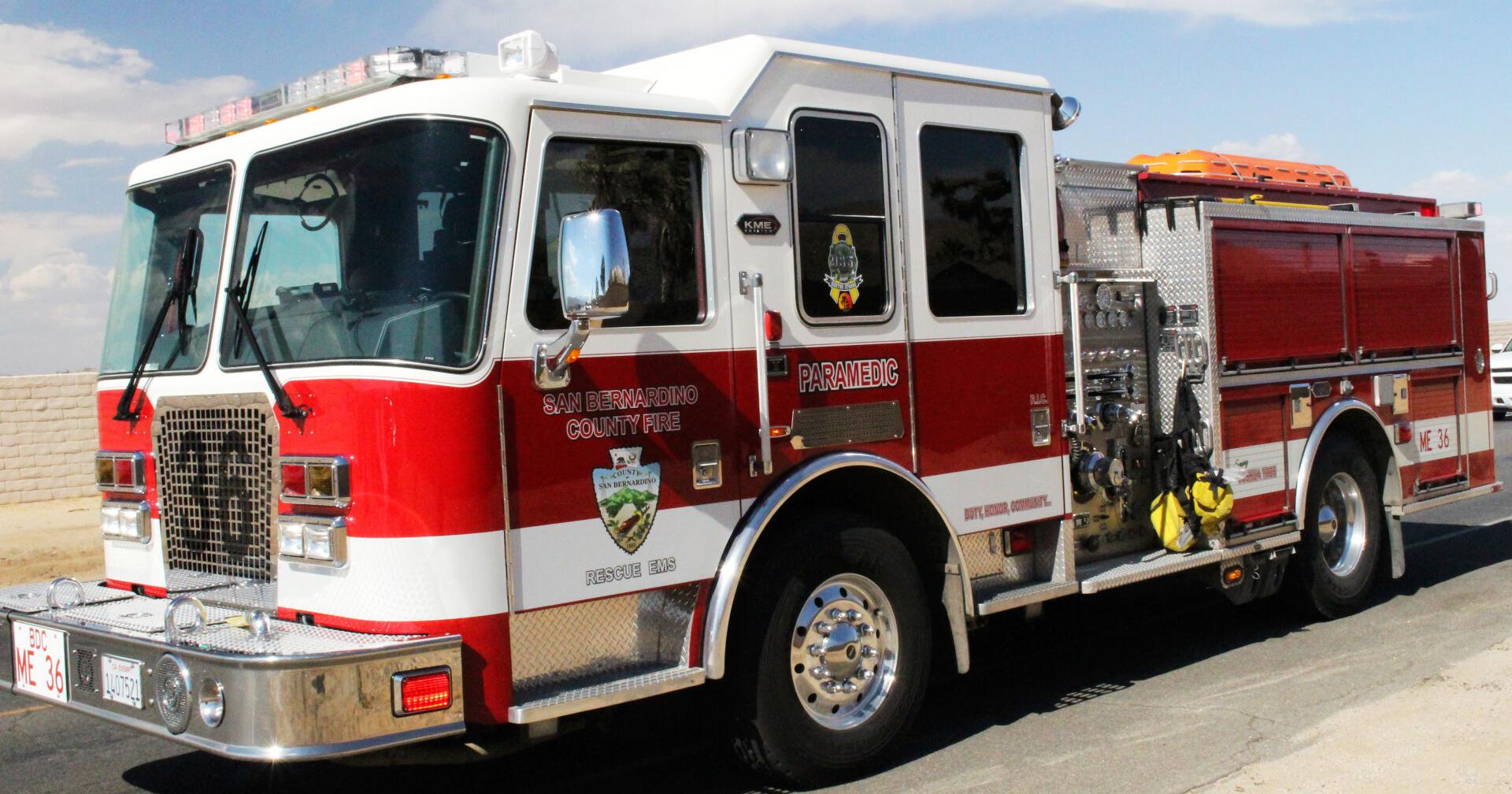 Firefighters put out brush fire in Joshua Tree - Vimarsana News