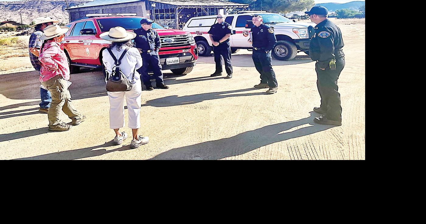 Pioneertown works to lower fire hazards costs News hidesertstar com