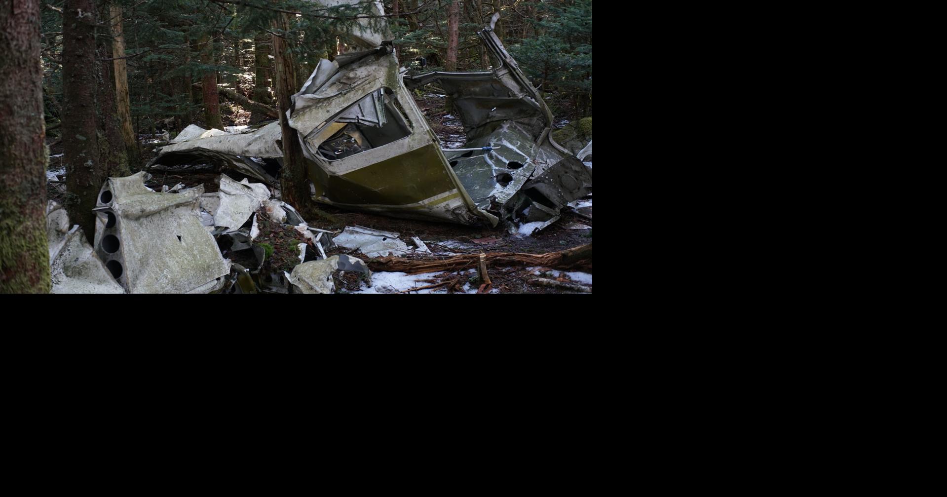 Went hiking at the TWA crash site in the mountains outside