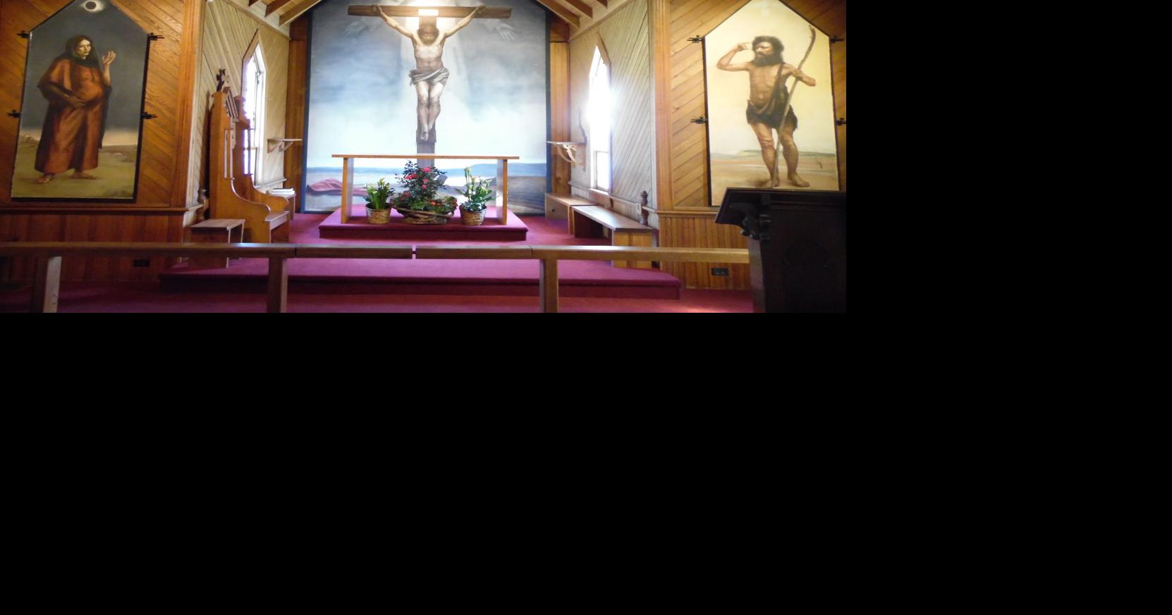 Ashe County blessed by frescoes Churches