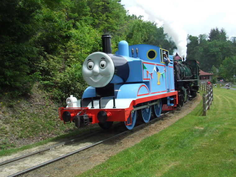 thomas the tank engine at tweetsie railroad
