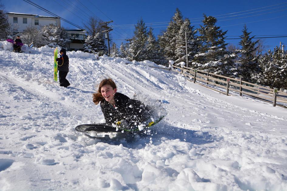 Sledding, a classic activity Snow Sports