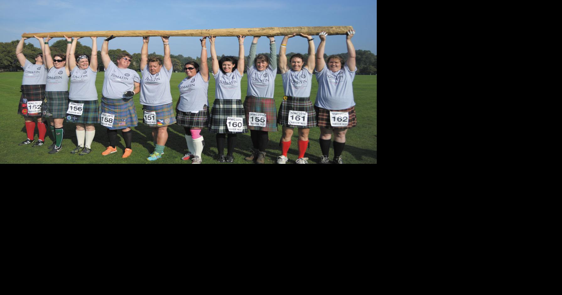 Ladies throw cabers, caution to the wind | Archives ...