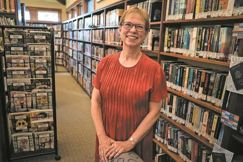 North Plains library director Debbie Brodie retires for the