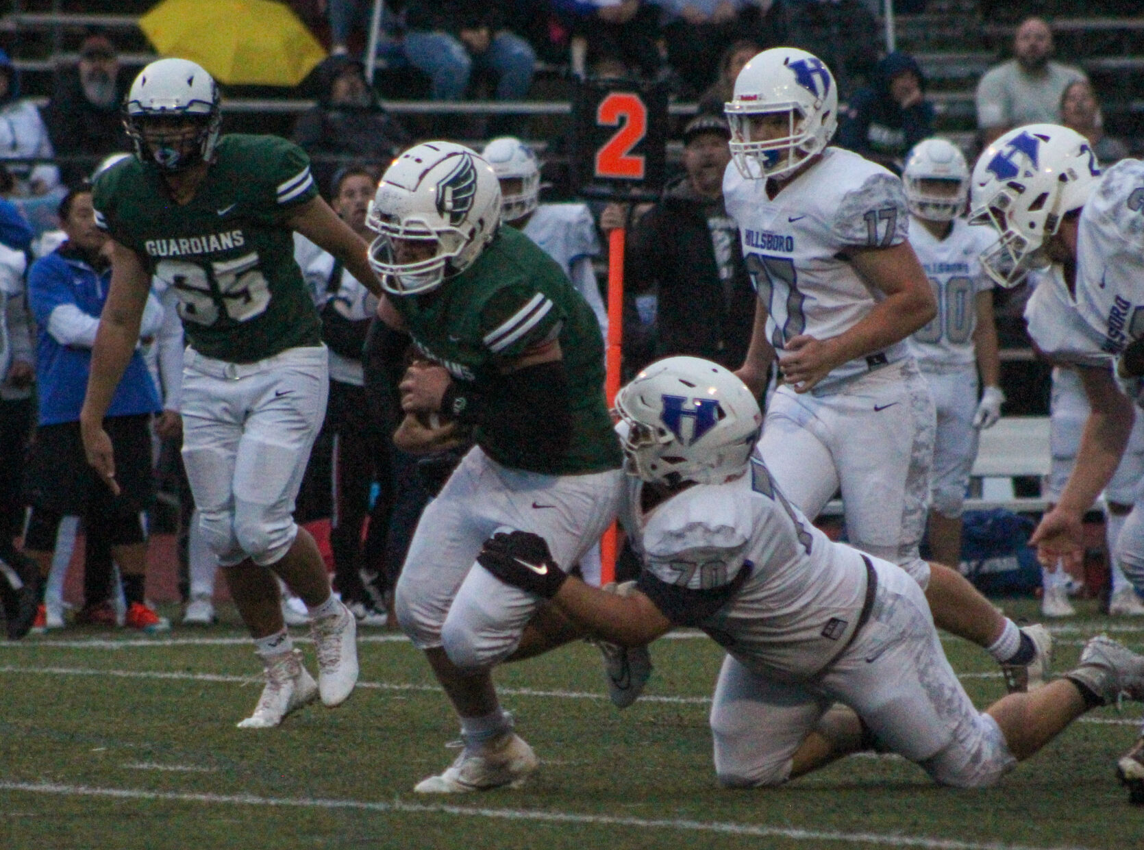 Clutch Goal Line Stand Leads To Hillsboro Football's 46-24 Win Over Ida ...