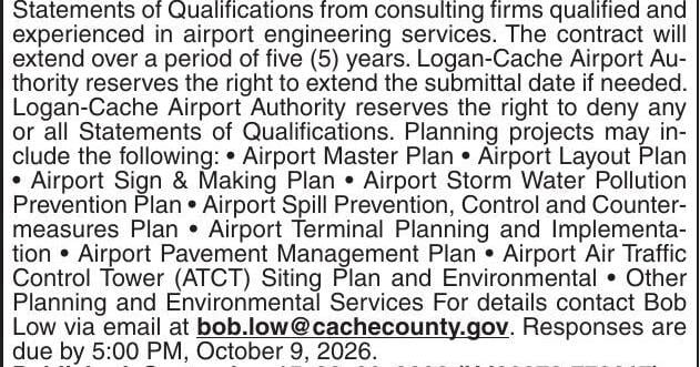 Request for Qualifications.