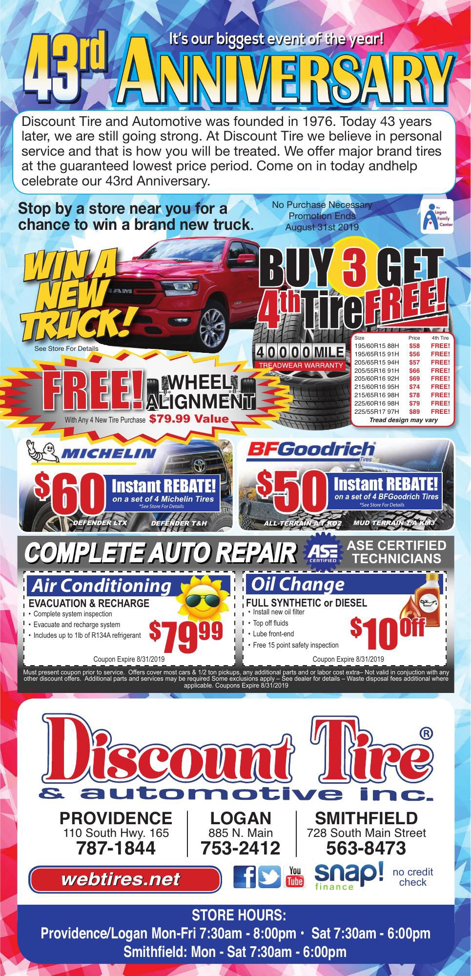 Discount Tire Utah >> 1924729 Discount Tire Promotions Hjnews Com Discount Tire Utah >> 1924729 Discount Tire Promotions Hjnews Com