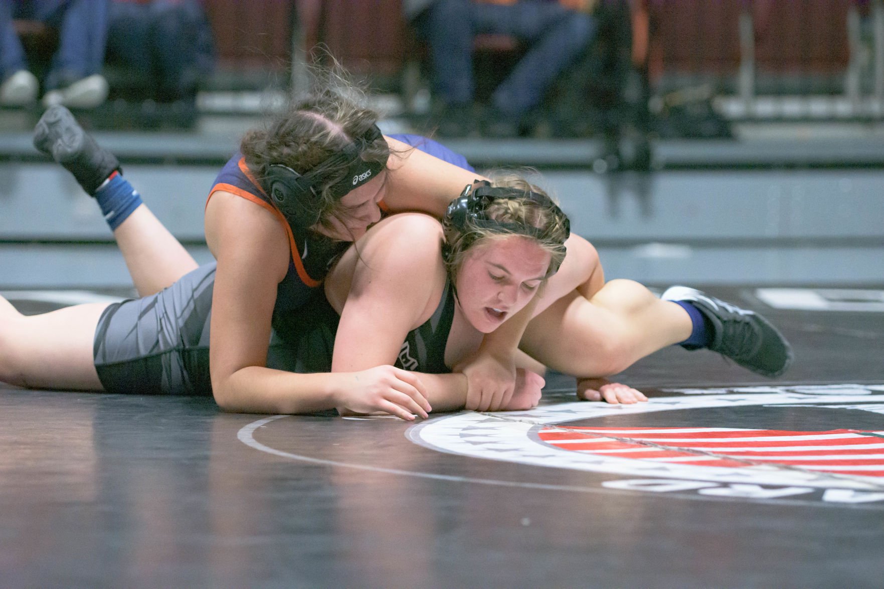 Lady Mustangs dominate field at 4A wrestling tourney School Sports hjnews