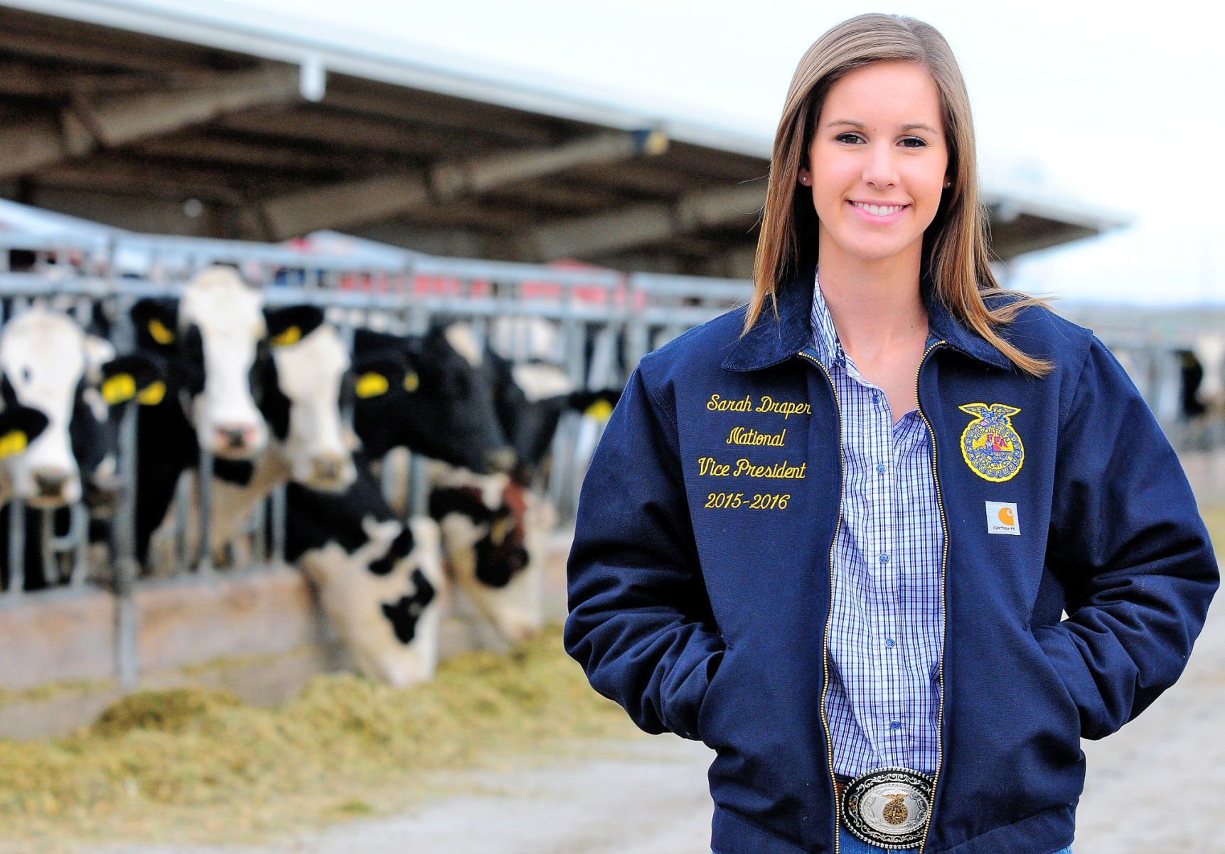 Opening doors: USU student is first female national FFA officer