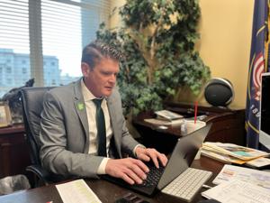 Hustle and bustle: A day in the life of Rep. Jason Thompson during the Legislative Session