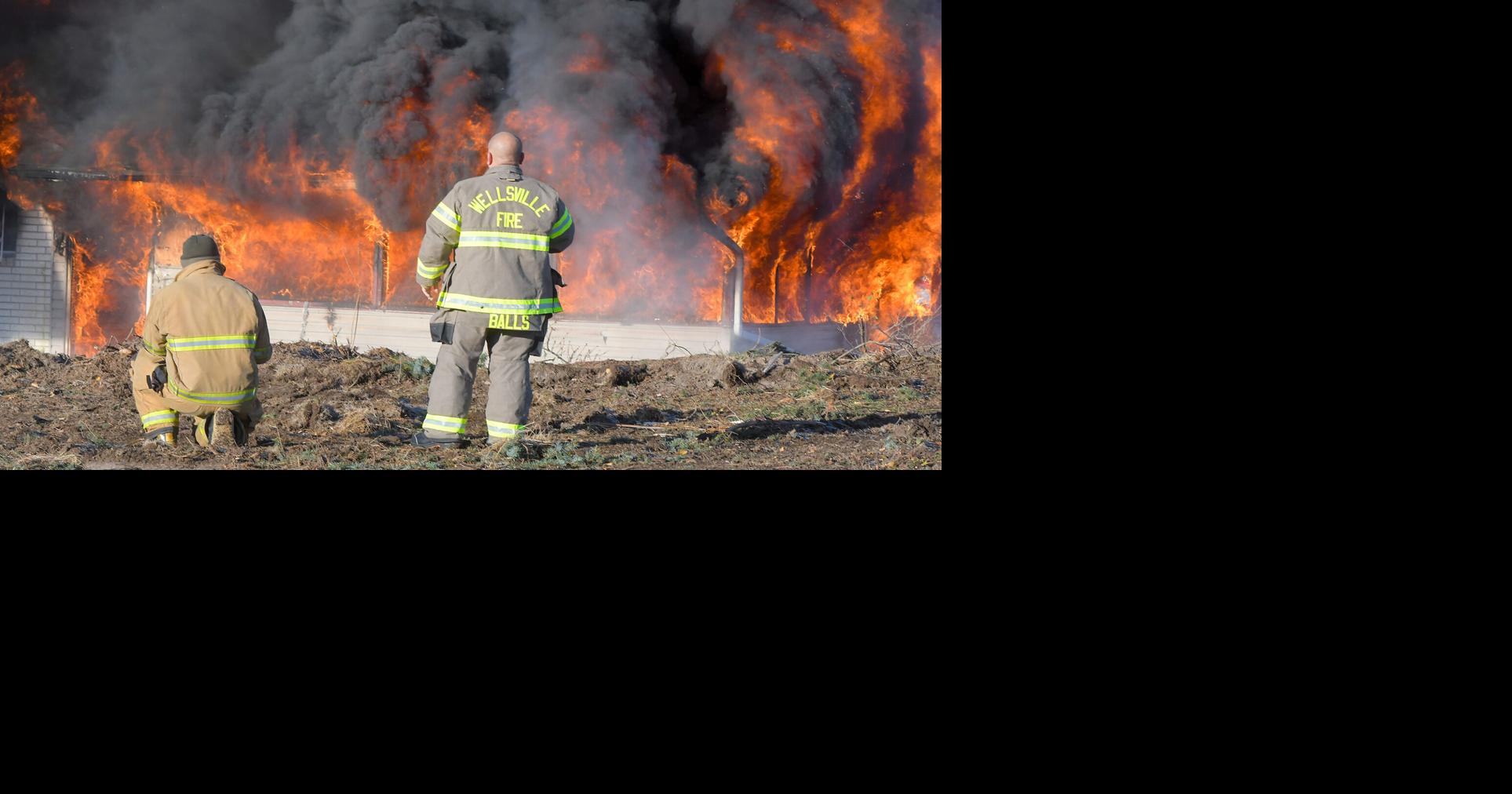 Photo Gallery: Controlled Demolition Fire | Multimedia | hjnews.com