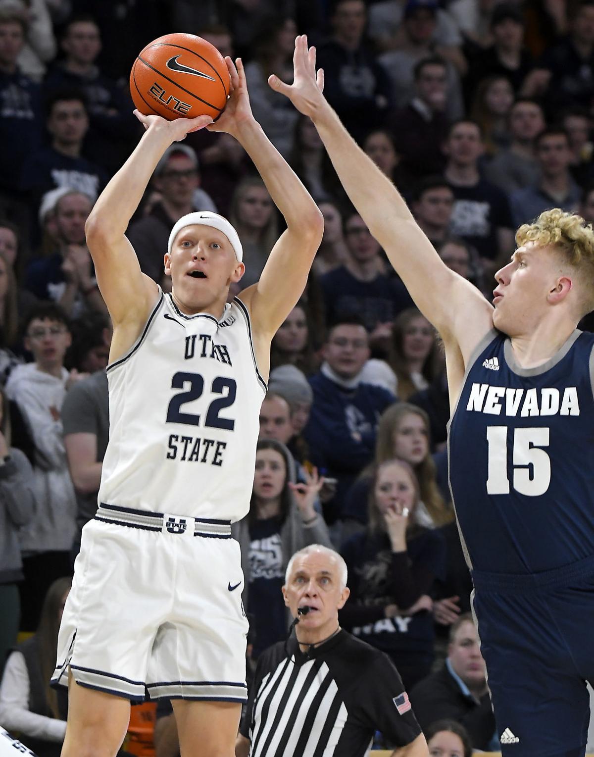 Photo Gallery Utah State Nevada Basketball Multimedia Hjnews Com
