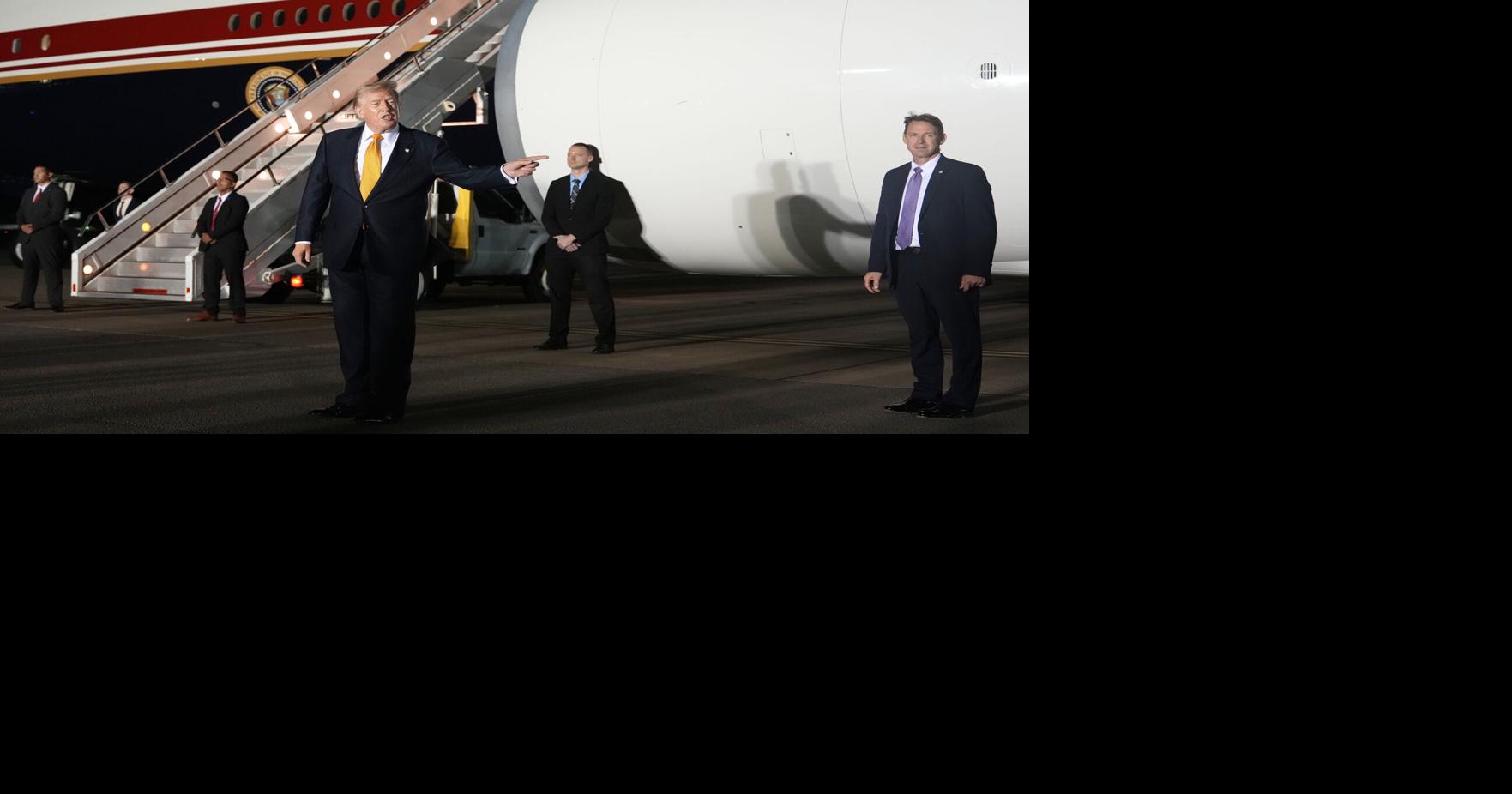 Trump says Secret Service and the military wanted him off Air Force One in Turkey due to threat