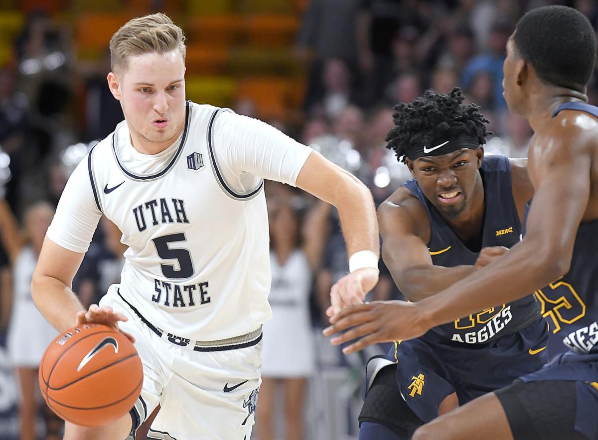 Usu Weathers Dryspells Blows Past North Carolina A T Usu Sports Hjnews Com