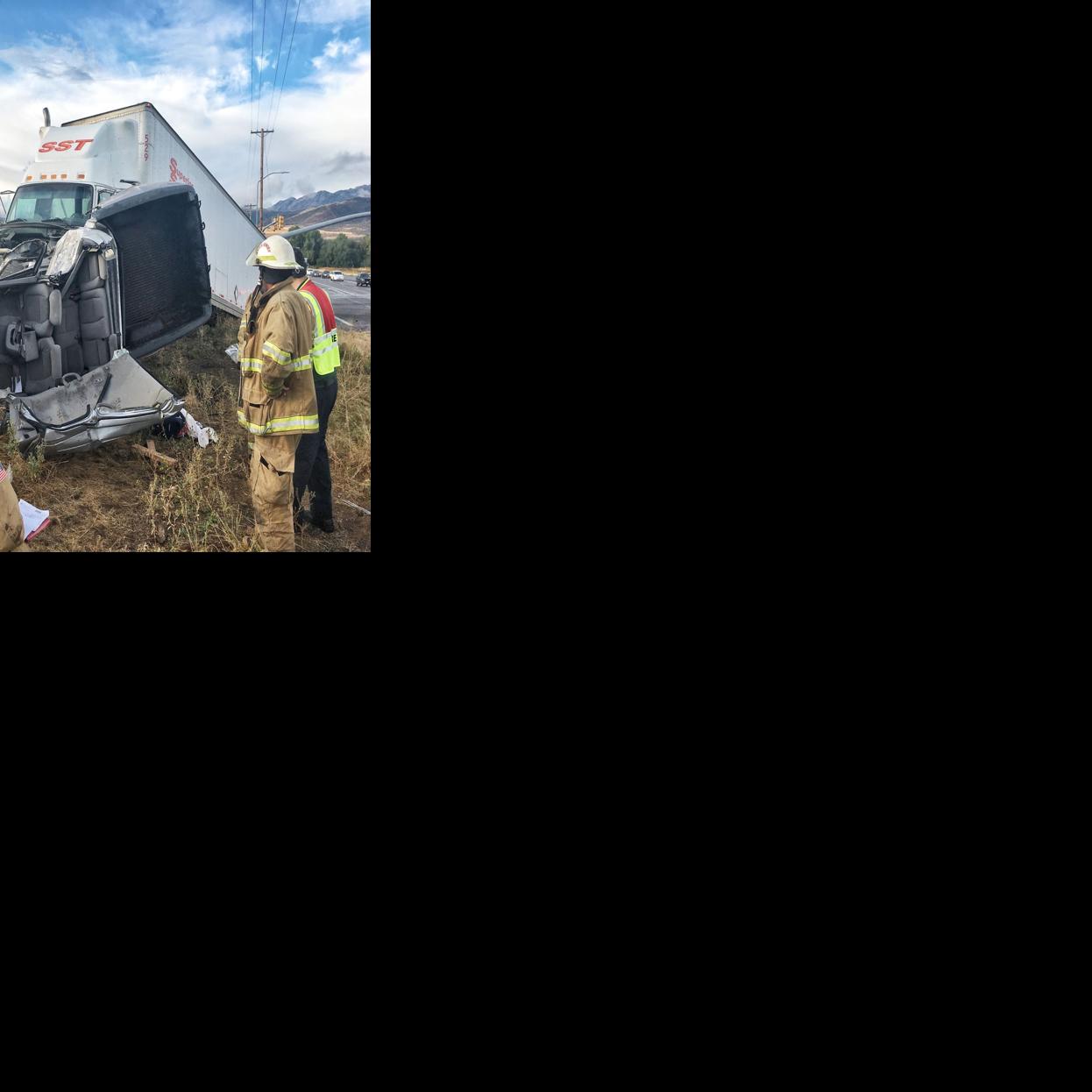 Two teens injured in Wellsville semi crash Logan Hj