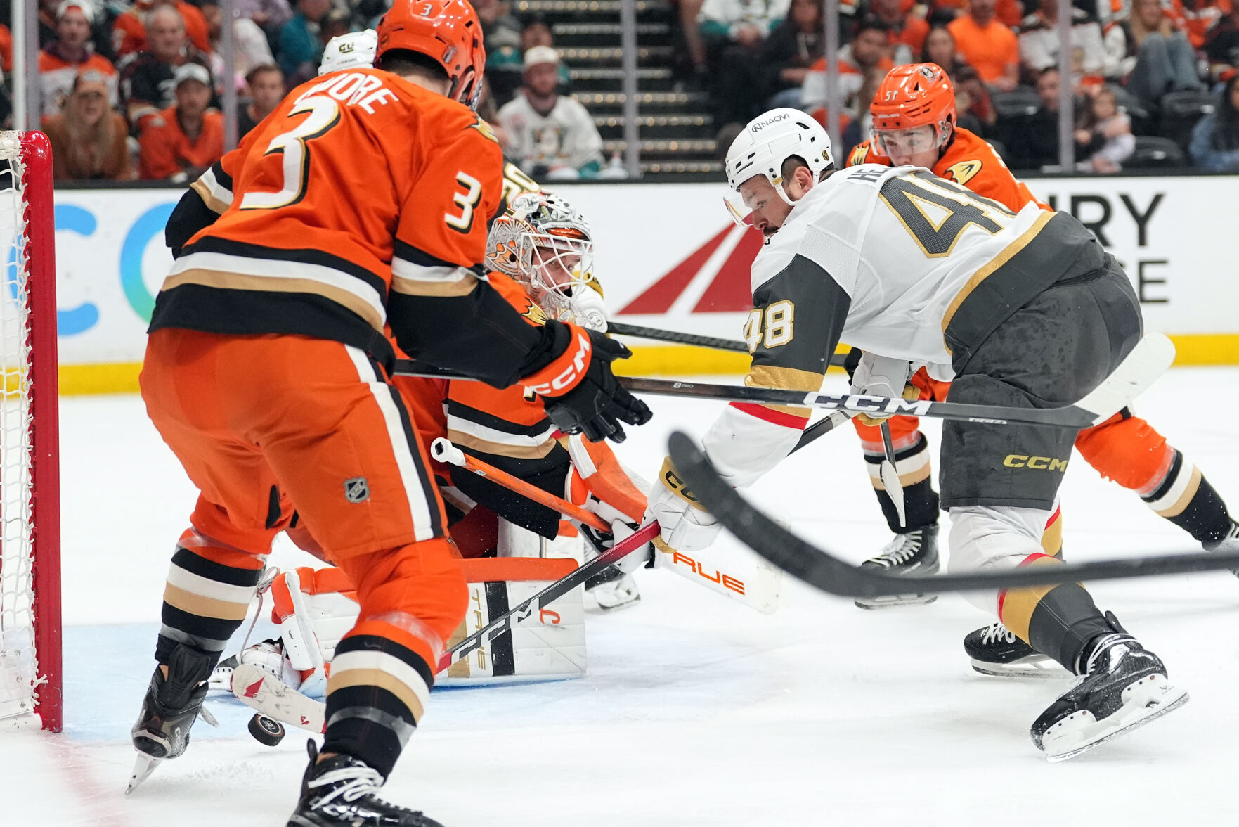 Golden Knights Ducks Hockey | National Sports | hjnews.com