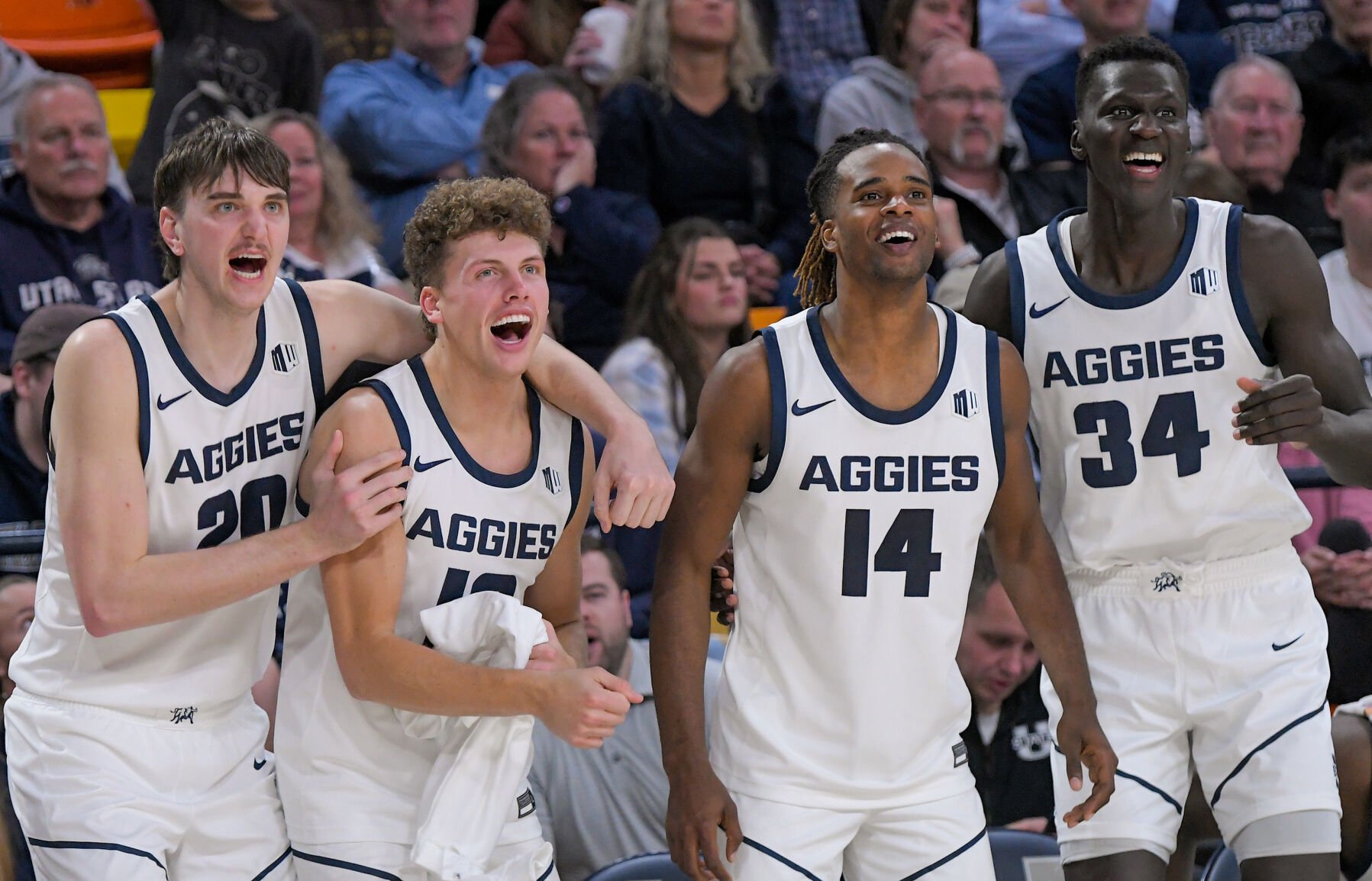 USU Men’s Basketball: Aggies Hold Off Zips To Reach Tourney ...