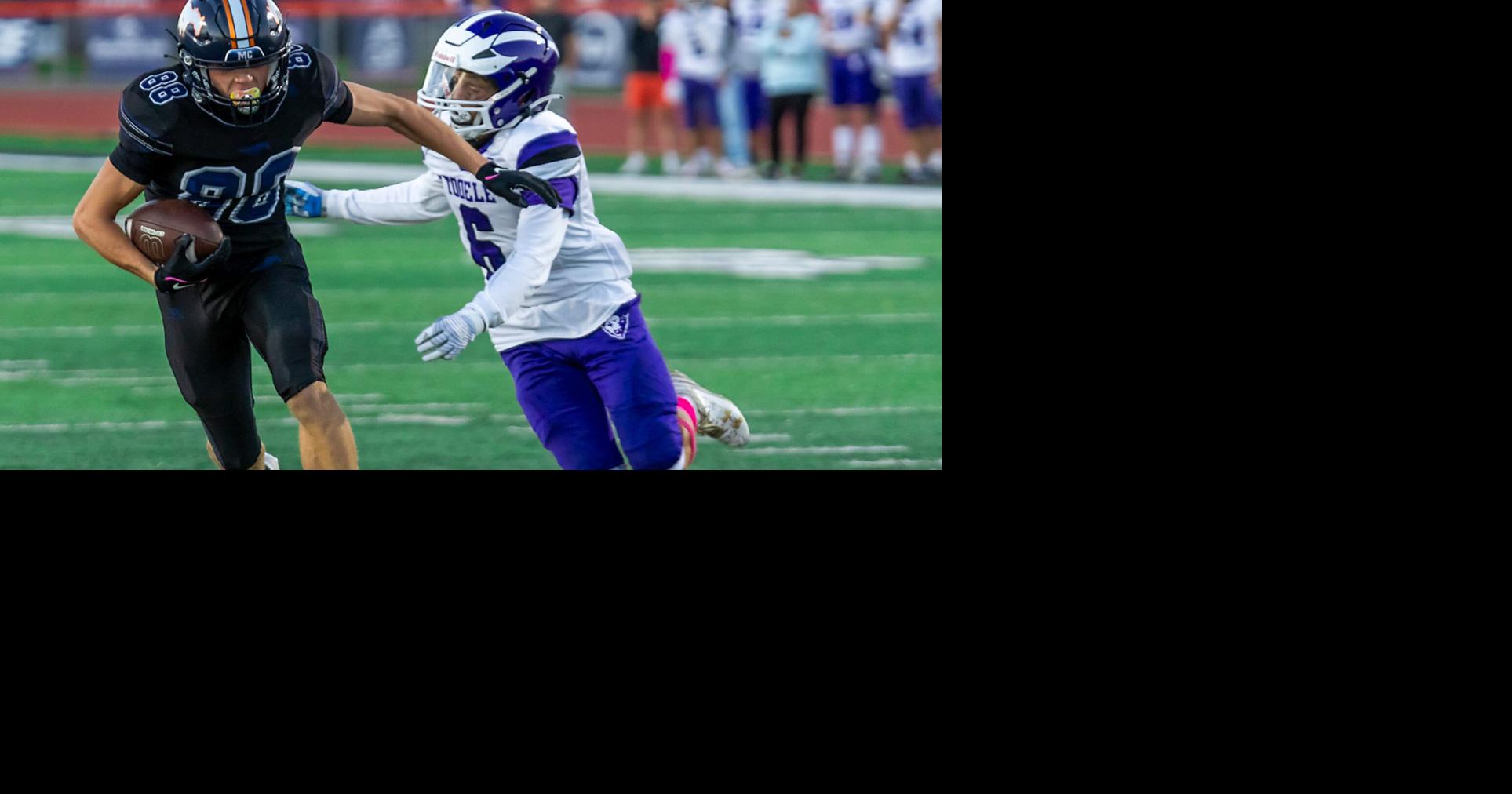 Prep football: Mustangs start fast, advance in playoffs | School Sports ...