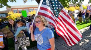 More than 1,700 attend Logan 'No Kings' rally