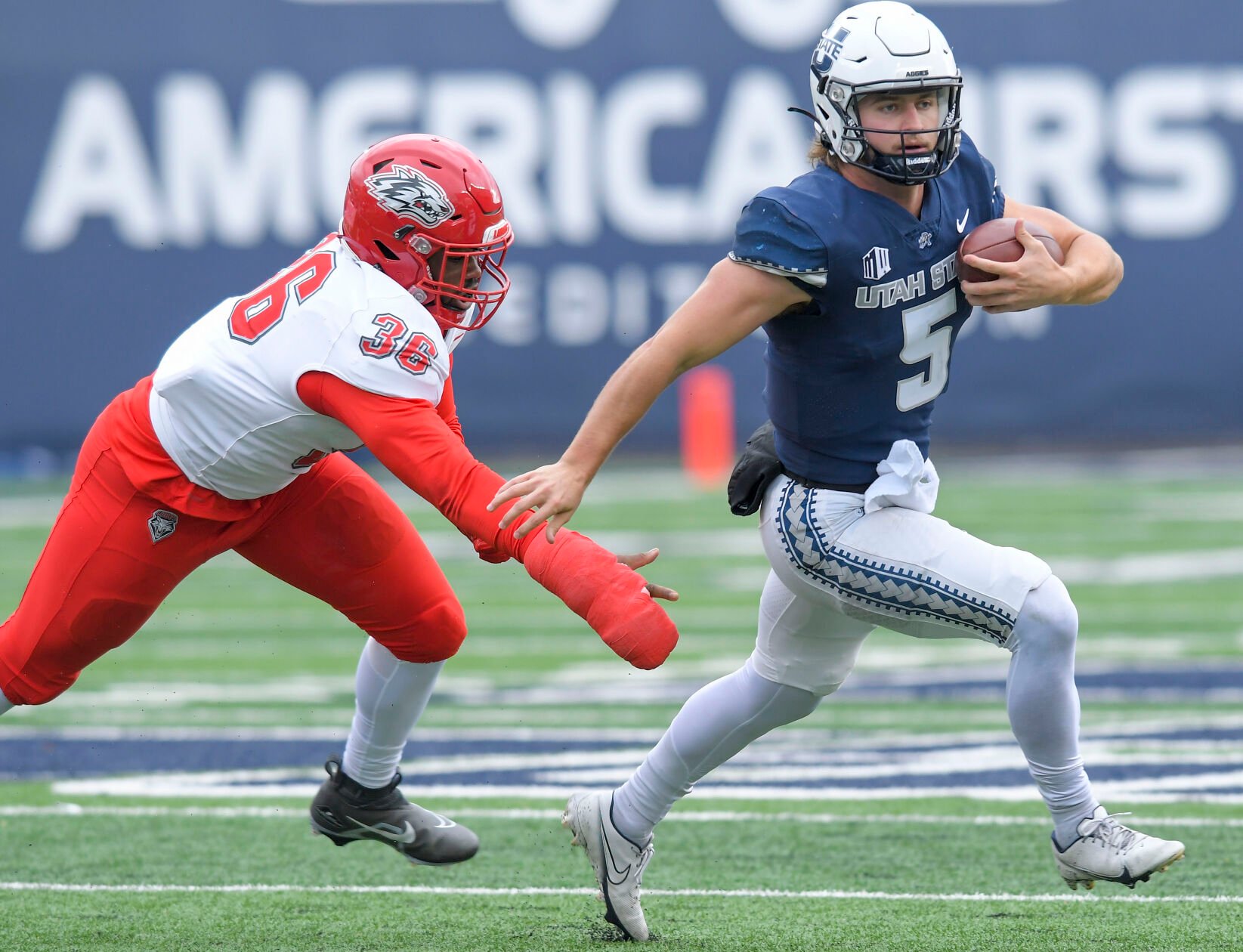 USU football Anderson excited about depth in QB room USU Sports hjnews pic