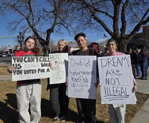 Cache Valley high school students organize anti-ICE rally