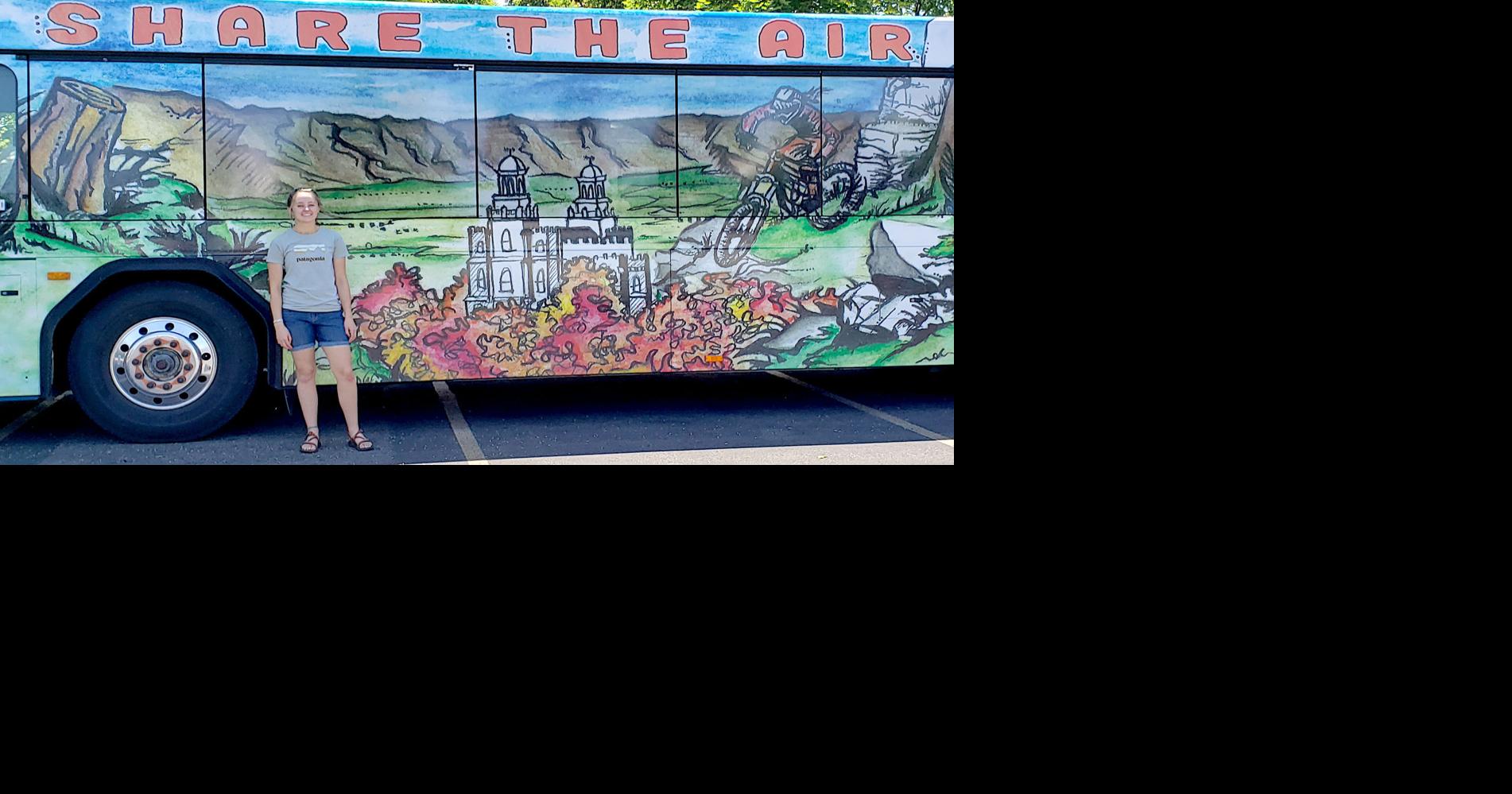 New Art in Transit bus wraps unveiled | Education | hjnews.com