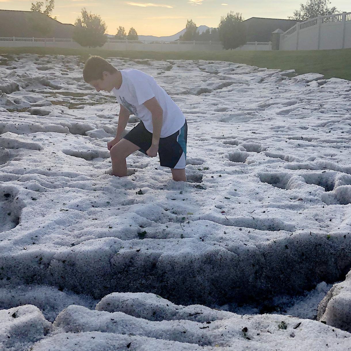 Hailstorm Hits Especially Hard In Smithfield Local News Hjnews Com