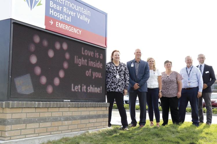 Messages of hope New billboard at hospital dedicated to suicide