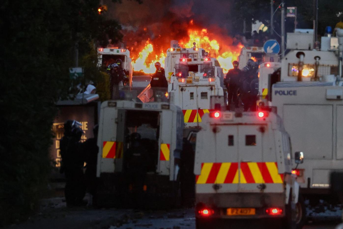 Britain Northern Ireland Stabbing Protests | World | hjnews.com