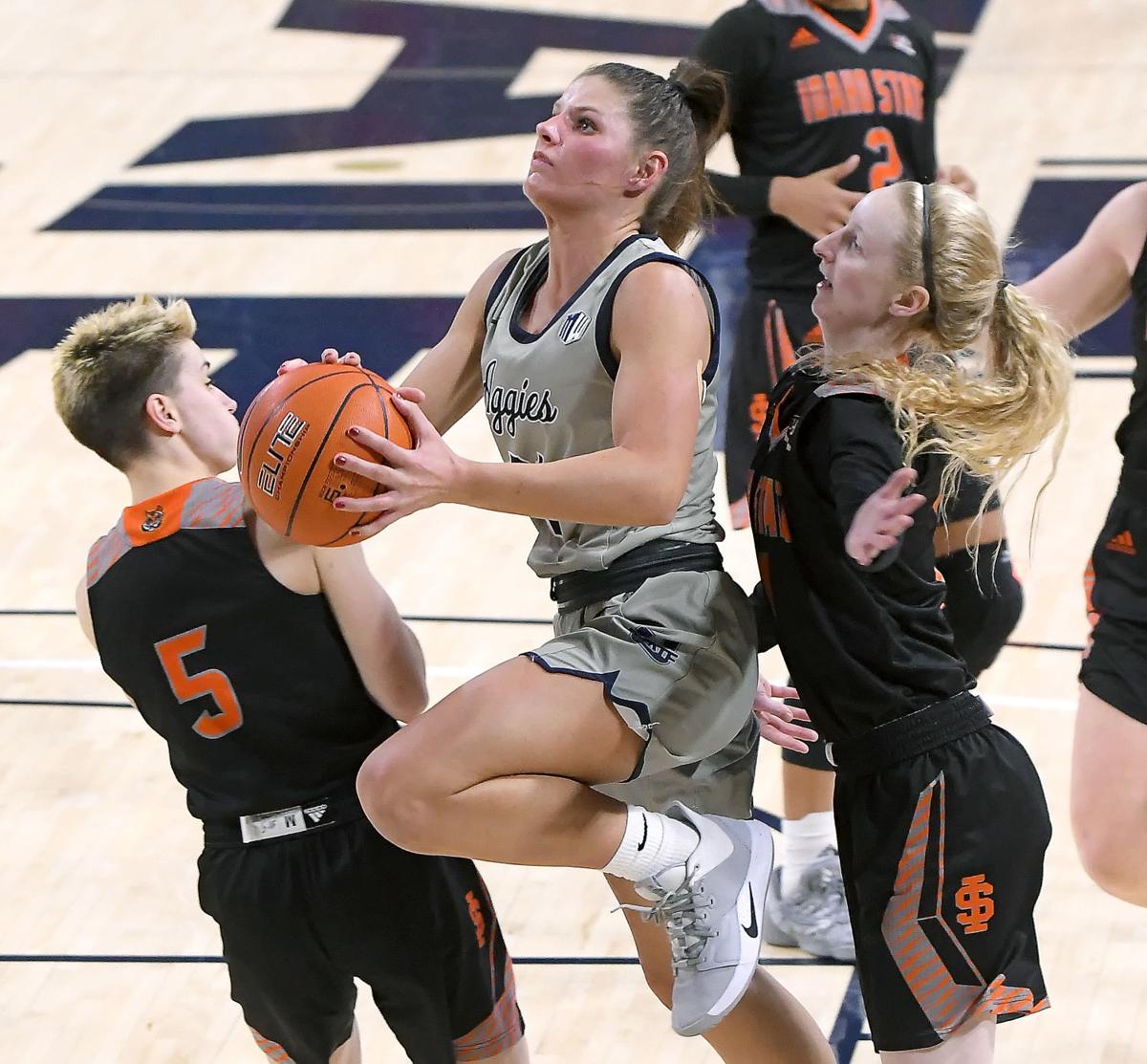 Aggie Women Pass Another Test Top Bengals Usu Sports Hjnews Com