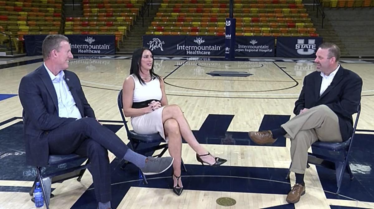 Kayla Ard Introduced As Aggie Women S Hoop Coach Usu Sports