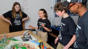 Robo Eagles soar toward state LEGO robotics competition