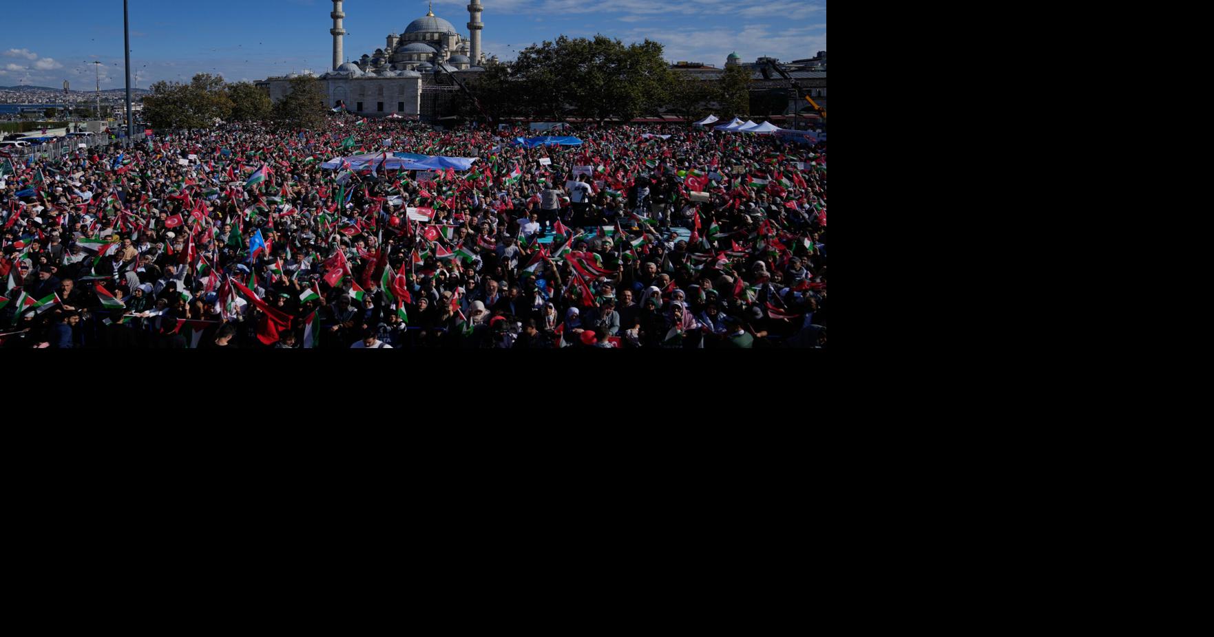 APTOPIX Turkey Israel Palestinians