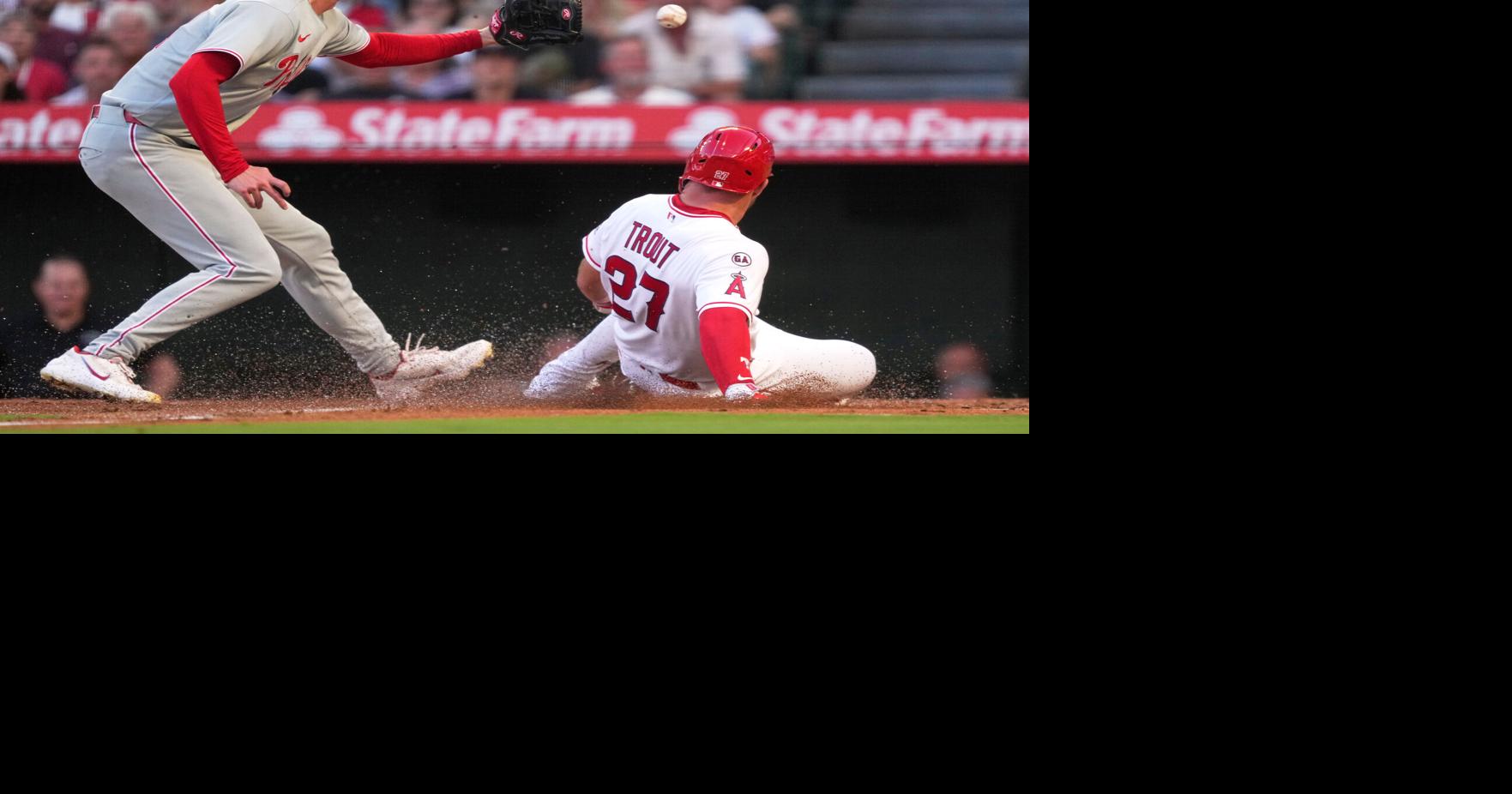 Phillies Angels Baseball
