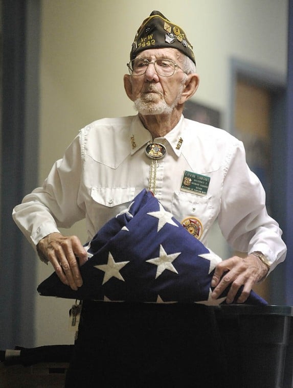 honor guard flag presentation