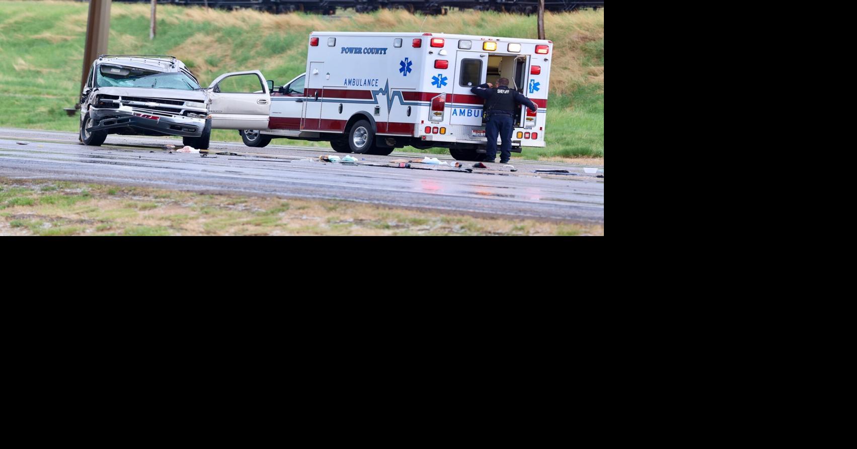 One person injured in two-vehicle crash on Highway 30 near Simplot Don ...