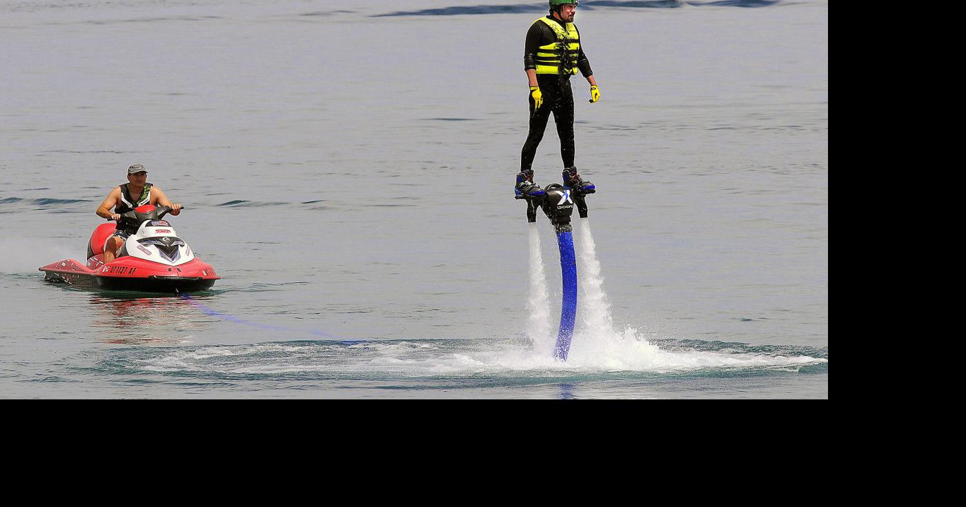 Jetpacks a trending watersport in Ocean City, Maryland 