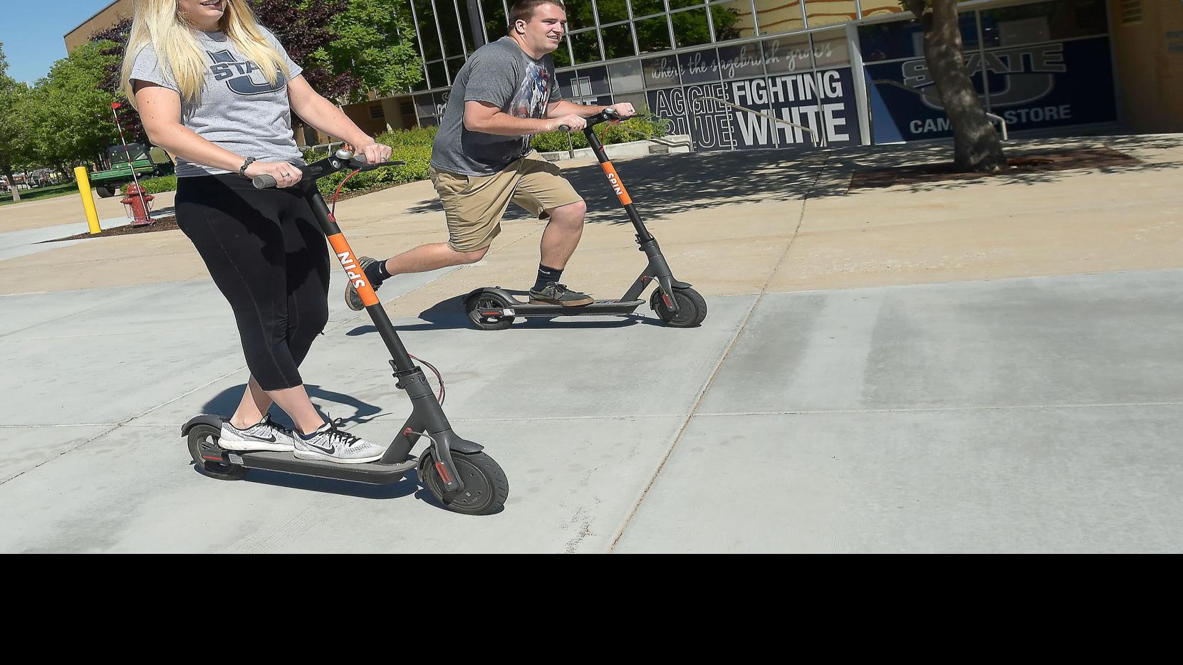 Spin Cancels Pilot For Scooters At Usu Education Hjnews Com