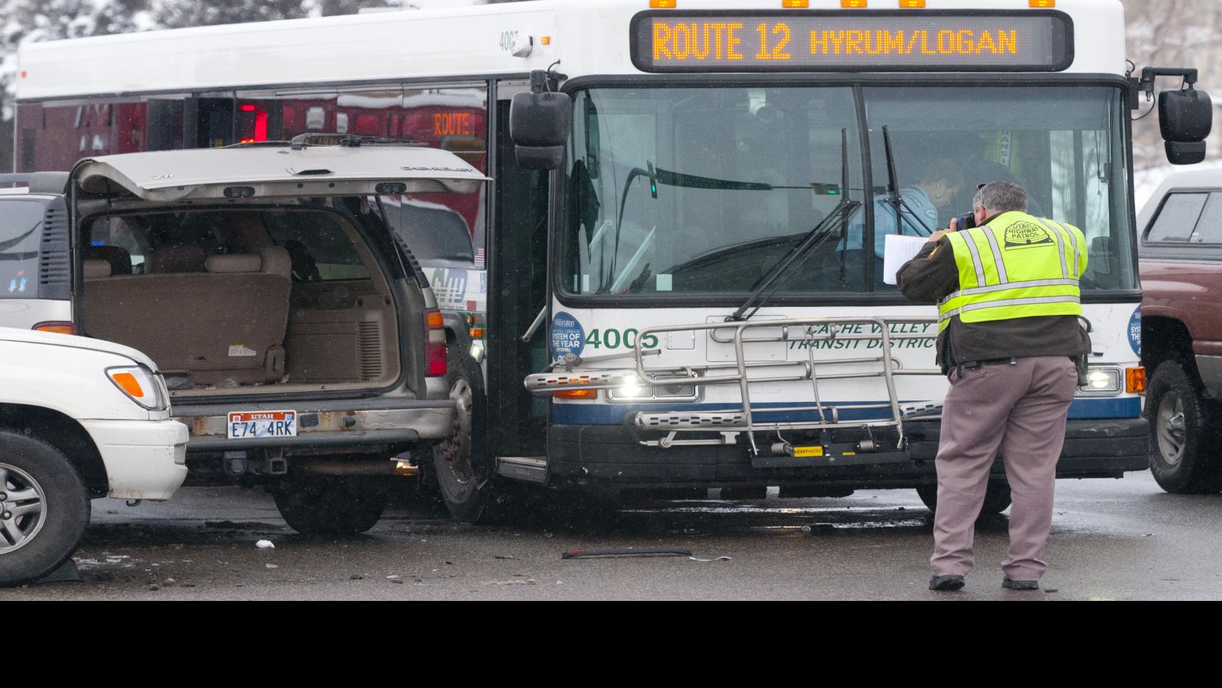 Mom Five Children Transported To Hospital After Suburban Hit By Bus The Herald Journal Hjnews Com