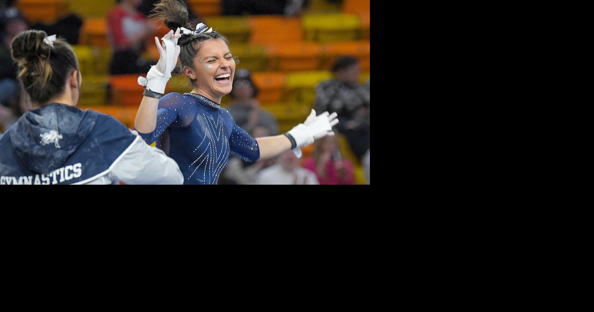 USU gymnastics Aggies wrap up home schedule, finish 2nd in trimeet