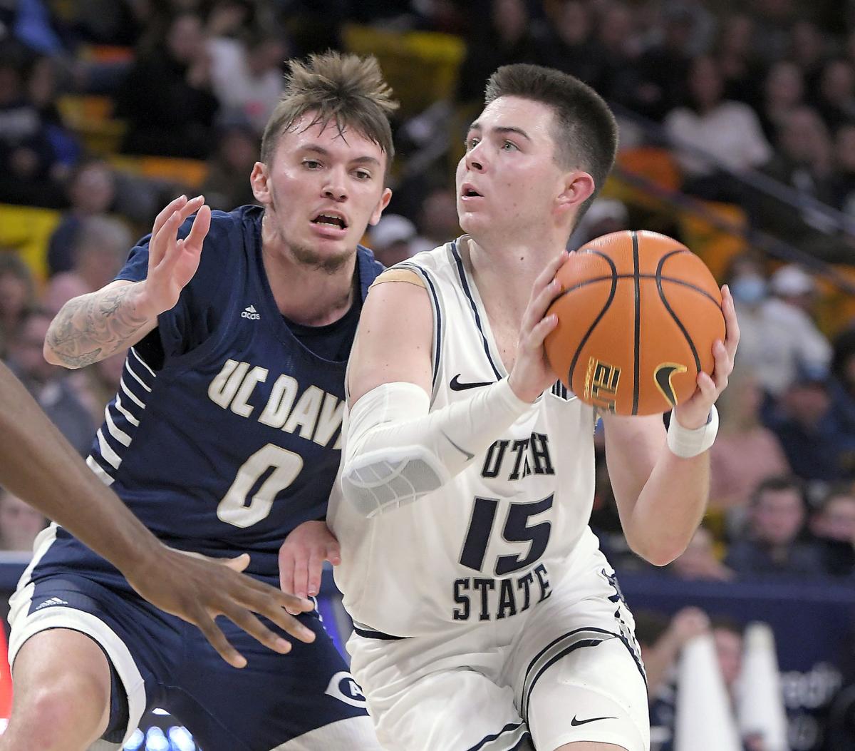 UC Davis Utah St Basketball 11