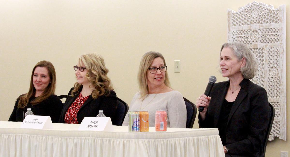 Women Judges Cite Mentors Opportunities Group Efforts Road To Success At Usu Event Education Hjnews Com