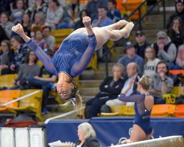 USU gymnastics Aggies wrap up home schedule, finish 2nd in trimeet USU Sports