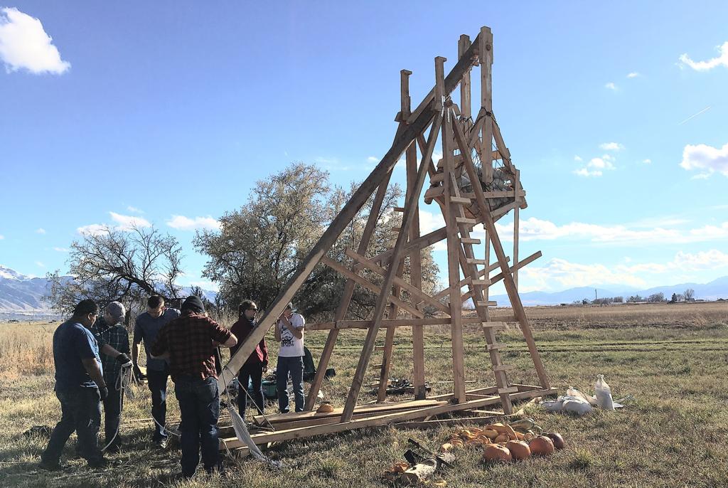 Usu Students Work Medieval Trebuchet To Delight Of Public Logan Hj Hjnews Com