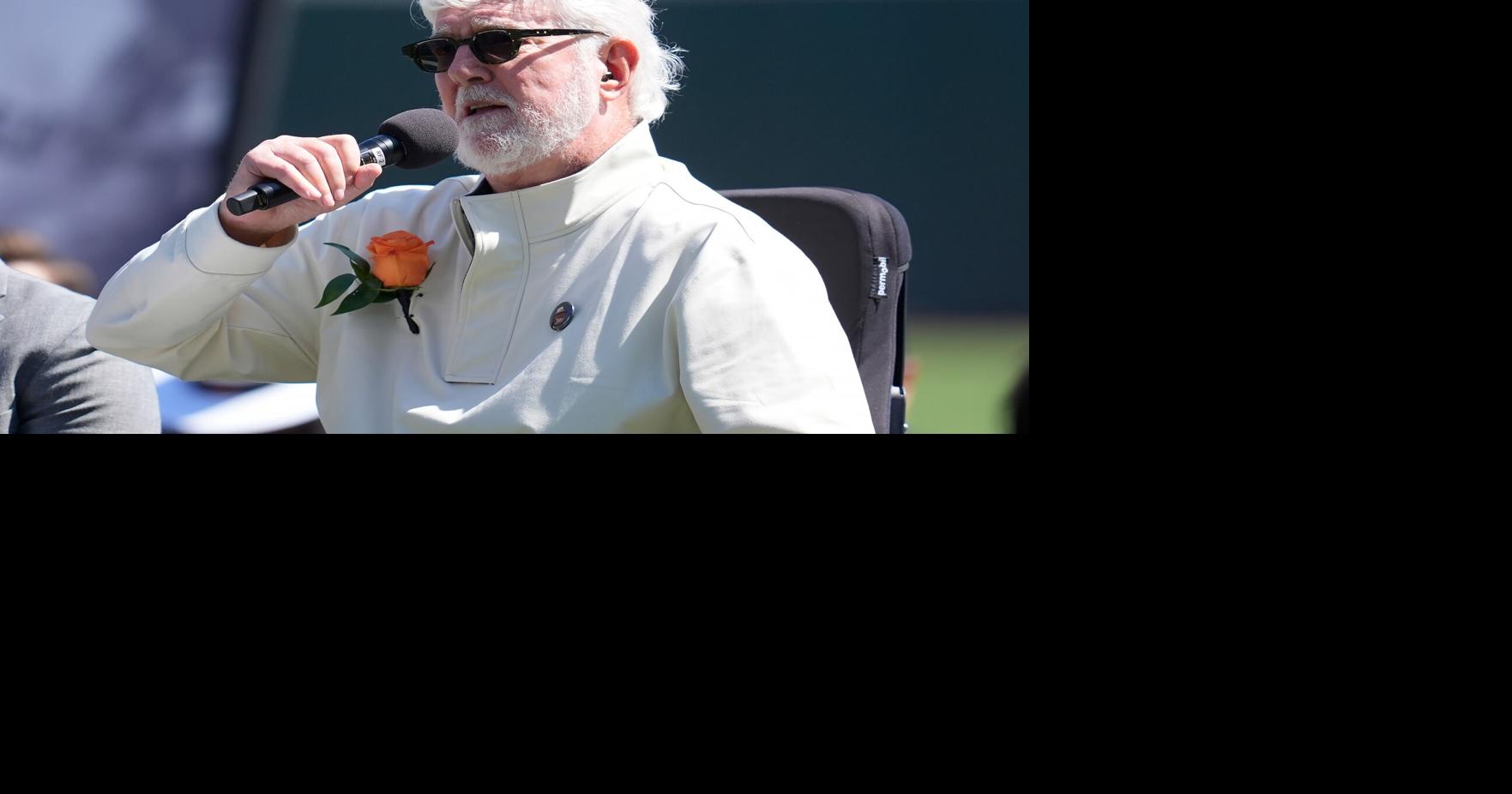 Giants Krukow Retirement Baseball
